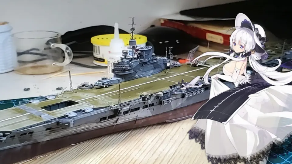 模型制作】1：700 IJN 瑞鹤号航空母舰_哔哩哔哩_bilibili