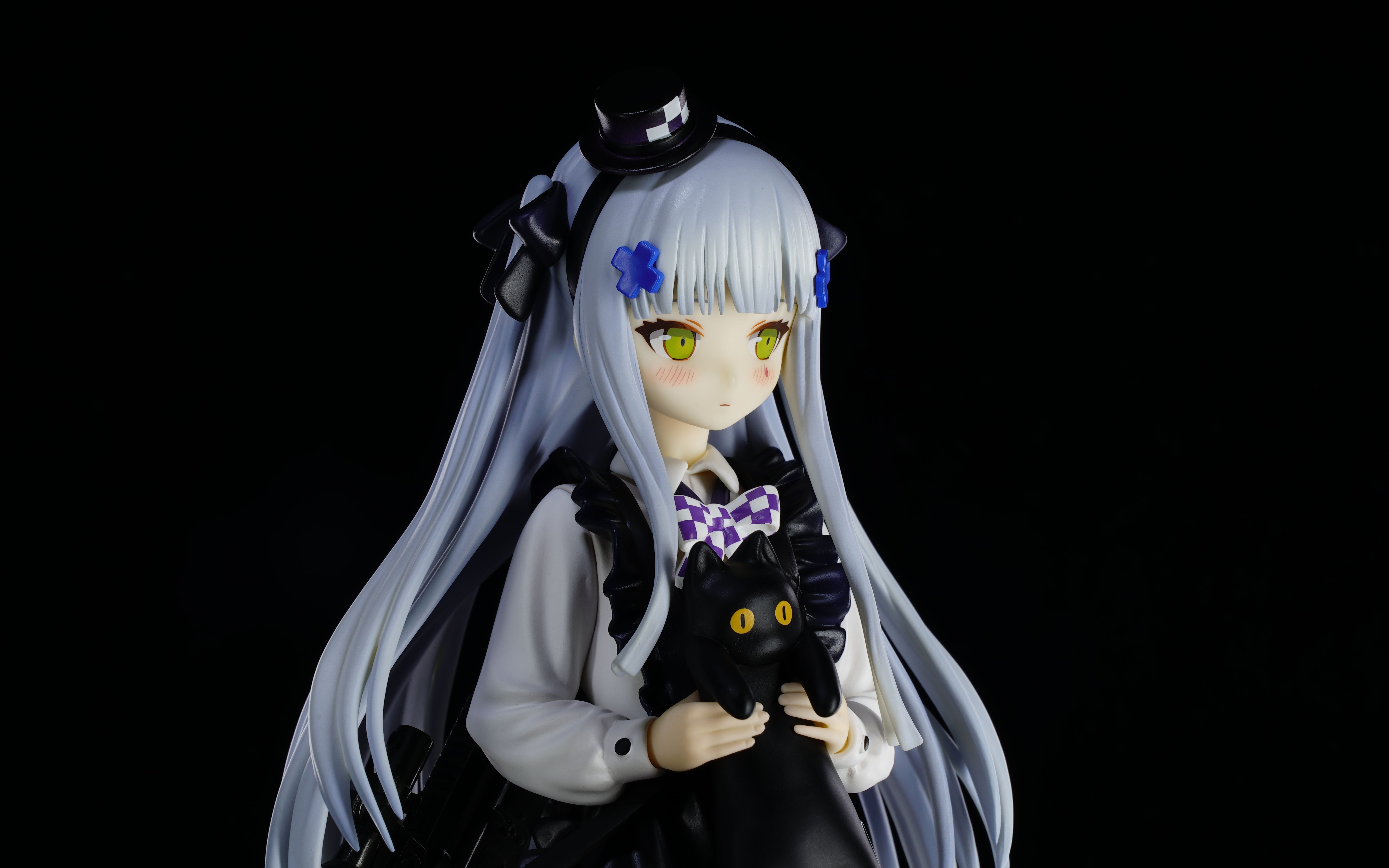 【手办分享】hobby max 1/7 少女前线 hk416 黑猫的赠礼ver.
