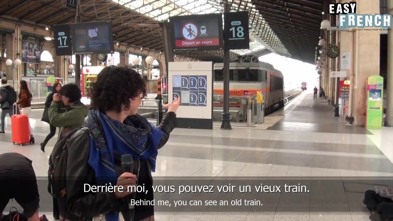 【法语】【Easy French】(英法字幕)乘坐法国火车/Taking a train in France哔哩哔哩bilibili