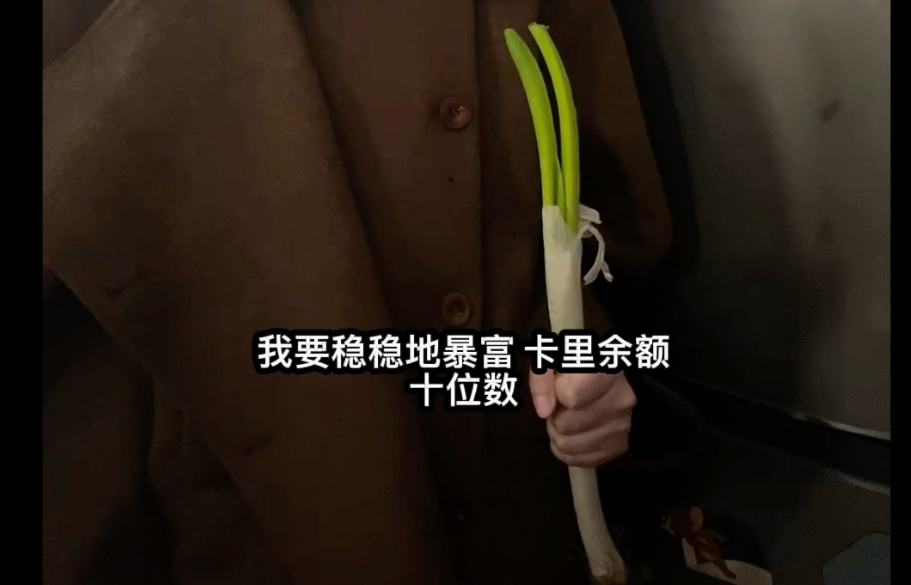 祝我们都稳稳地暴富 卡里余额不止十位数