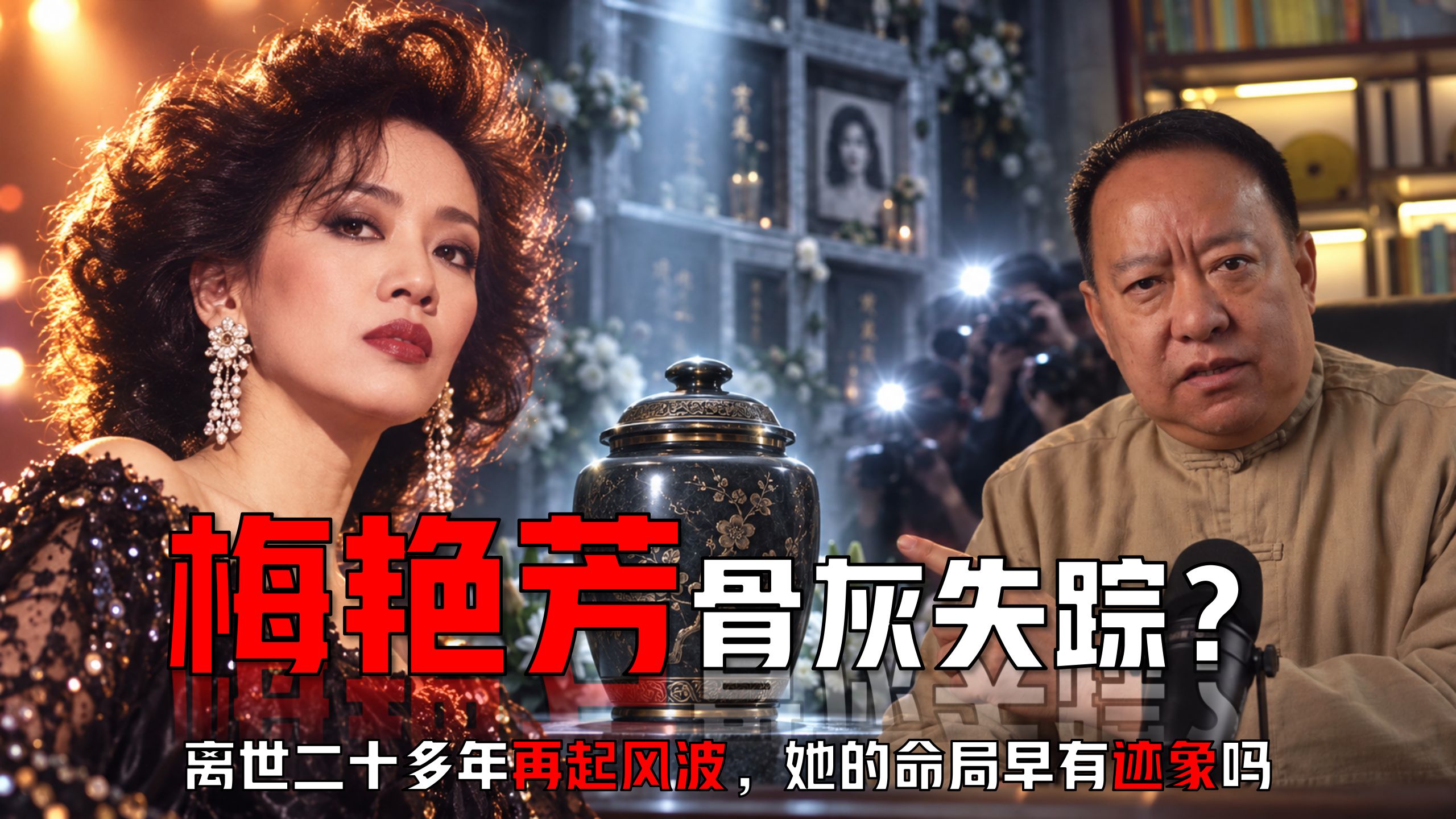 梅艳芳骨灰失踪？离世二十多年再起风波，她的命局早有迹象吗