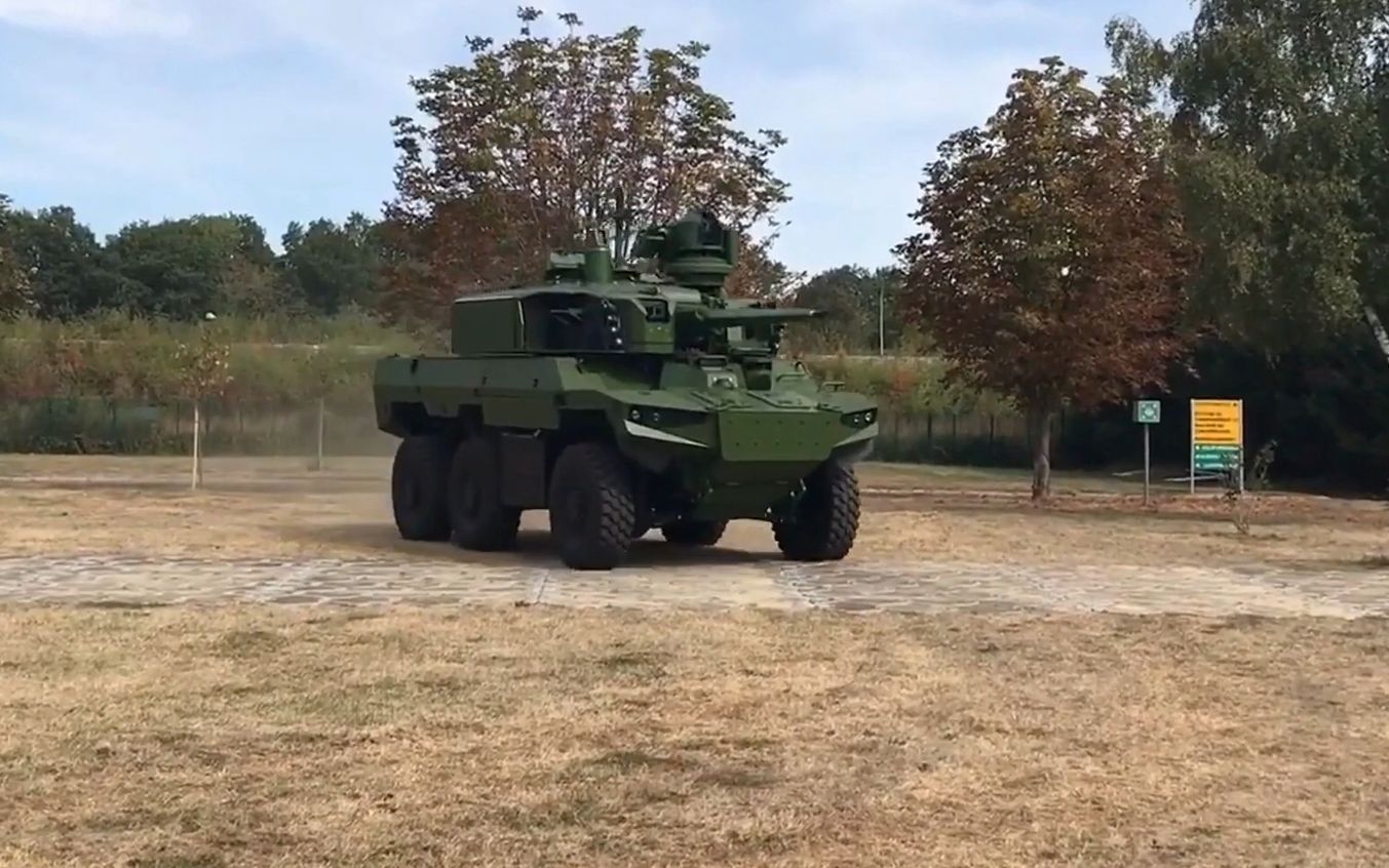 nexter集团捷豹ebrc 装甲车