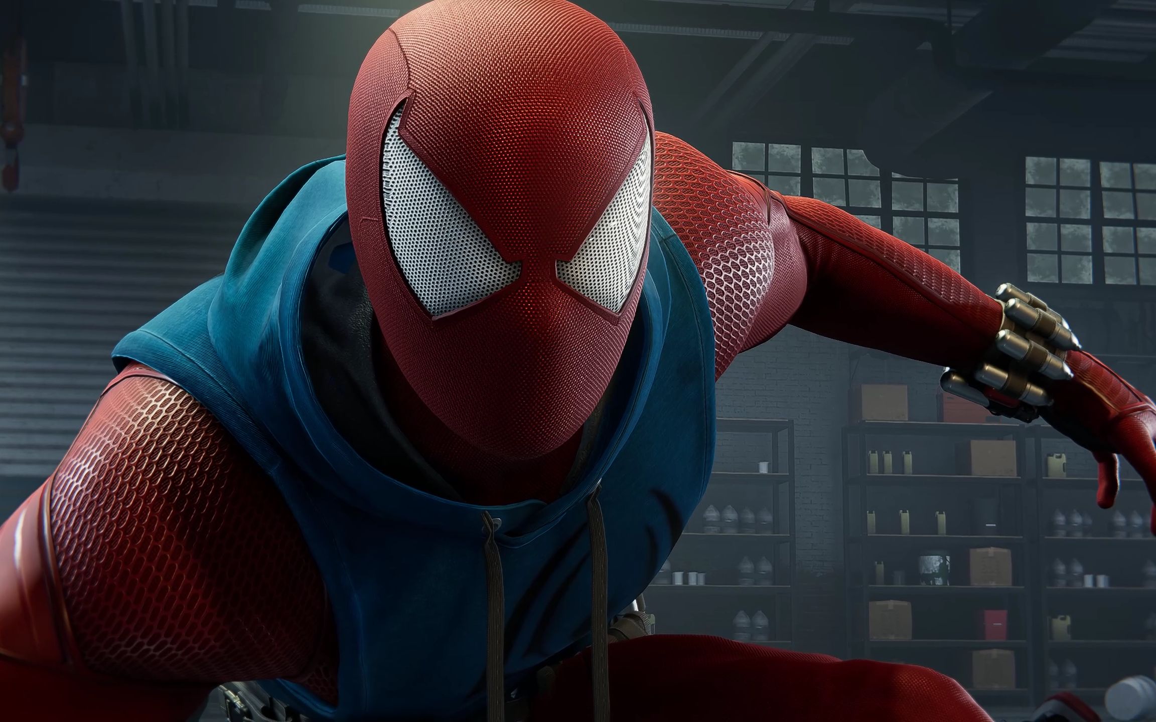 漫威蜘蛛侠_dlc关卡这么恐怖的么?猩红被迫使用高科技装备