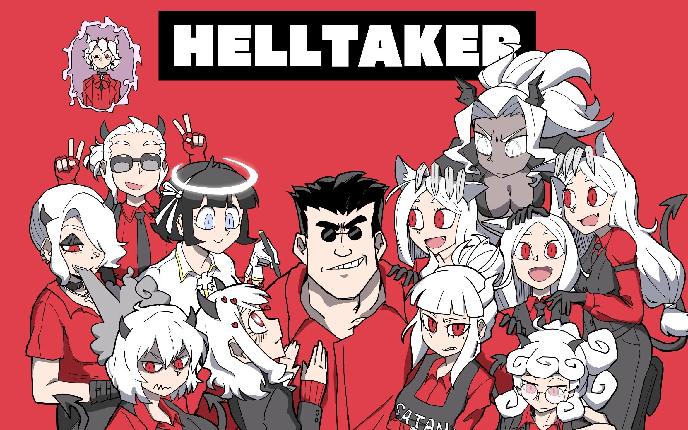 helltaker汉化包分享[包括ex章节汉化]链接见简介!