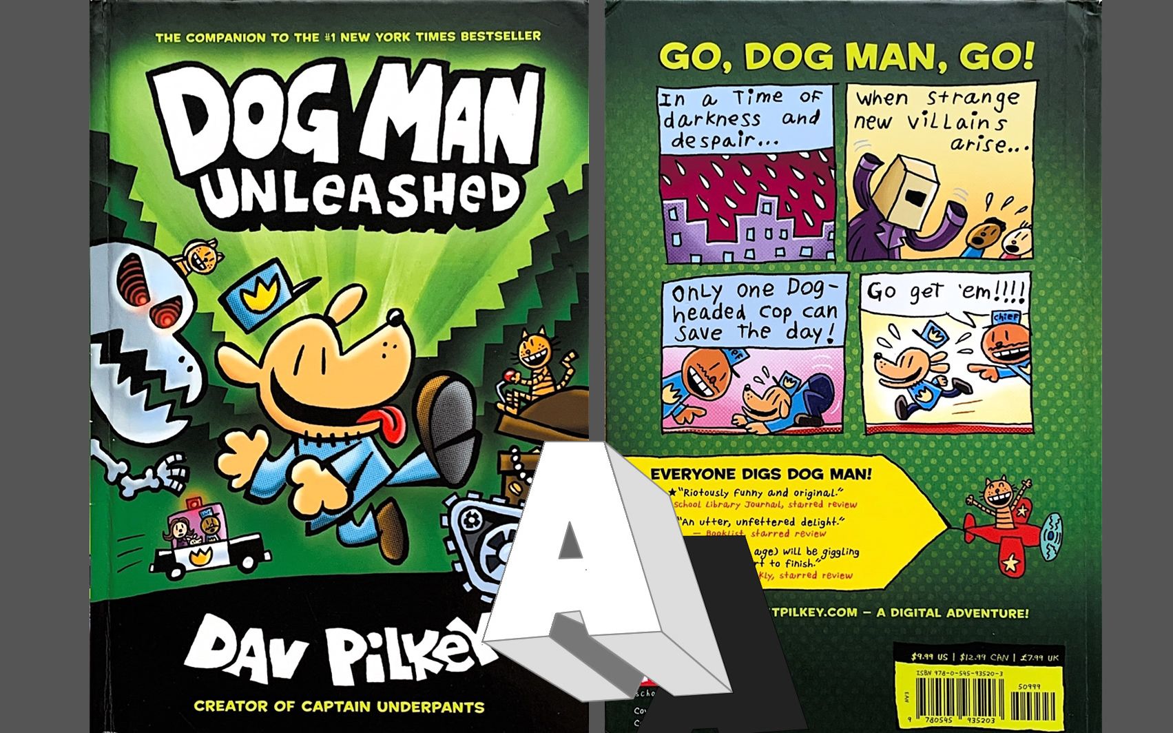 [图]小A英文讲故事 |《神探狗狗》第二部 《DOG MAN UNLEASHED》 PART-1