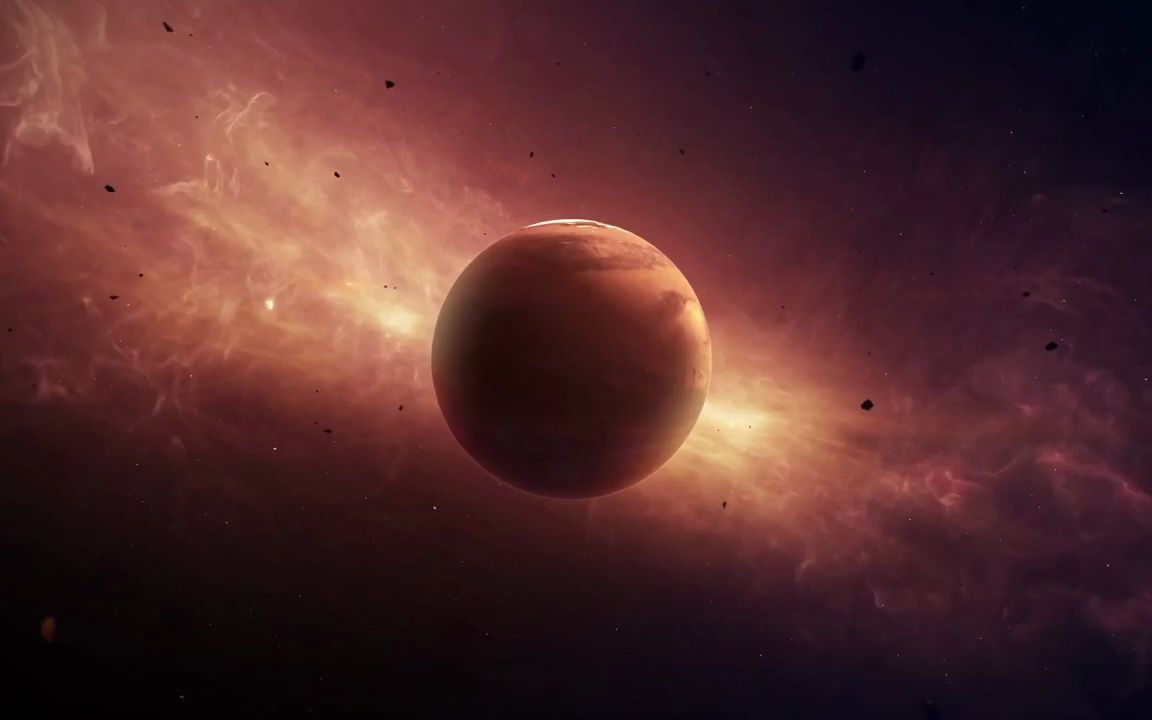 k2774 地球转动旋转太空星球宇航星空探索宇宙led大屏幕背景vj视频