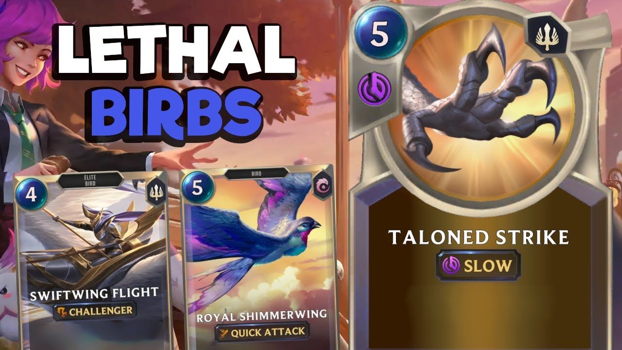 【符文之地丨lor 5.2 版本】thelegendxxvii:你不会想惹这些鸟的