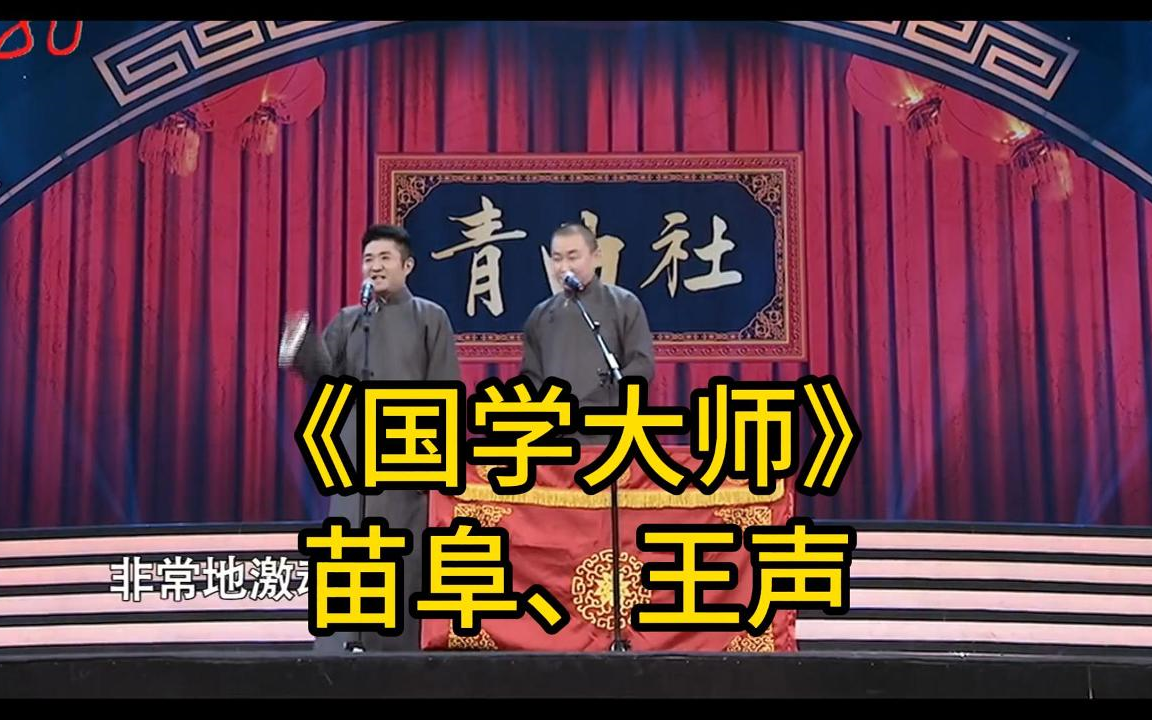 《国学/大师》苗阜、王声哔哩哔哩bilibili