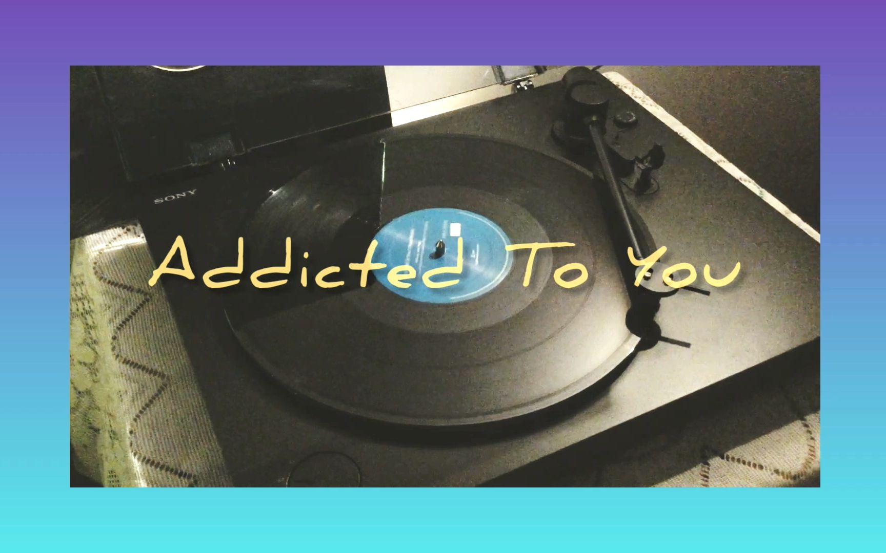 [图]【特别企划】宇多田光宣传盘黑胶试听 第一回: Addicted To You