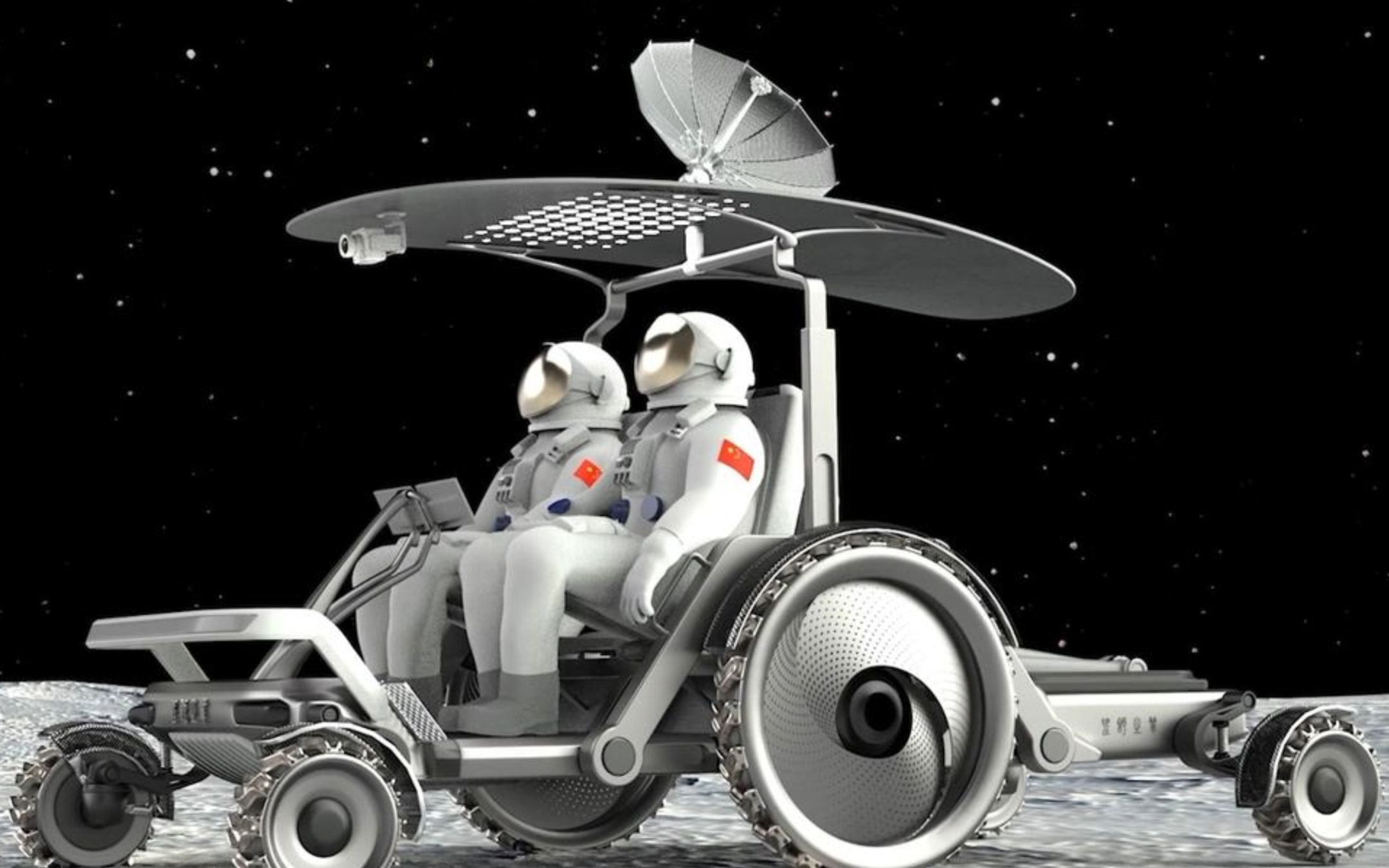 载人月球车来了!