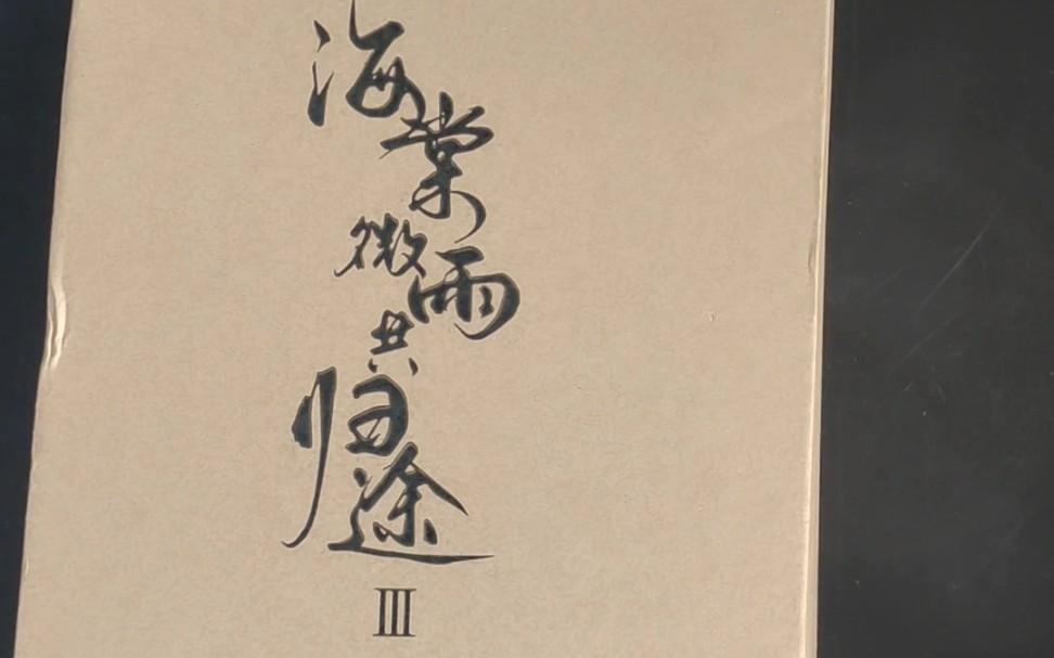 海棠微雨共归途3开箱