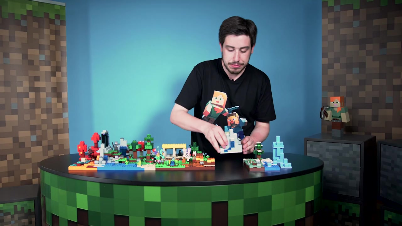 用你的积木建造更多!乐高minecraft设计师向您展示如何.