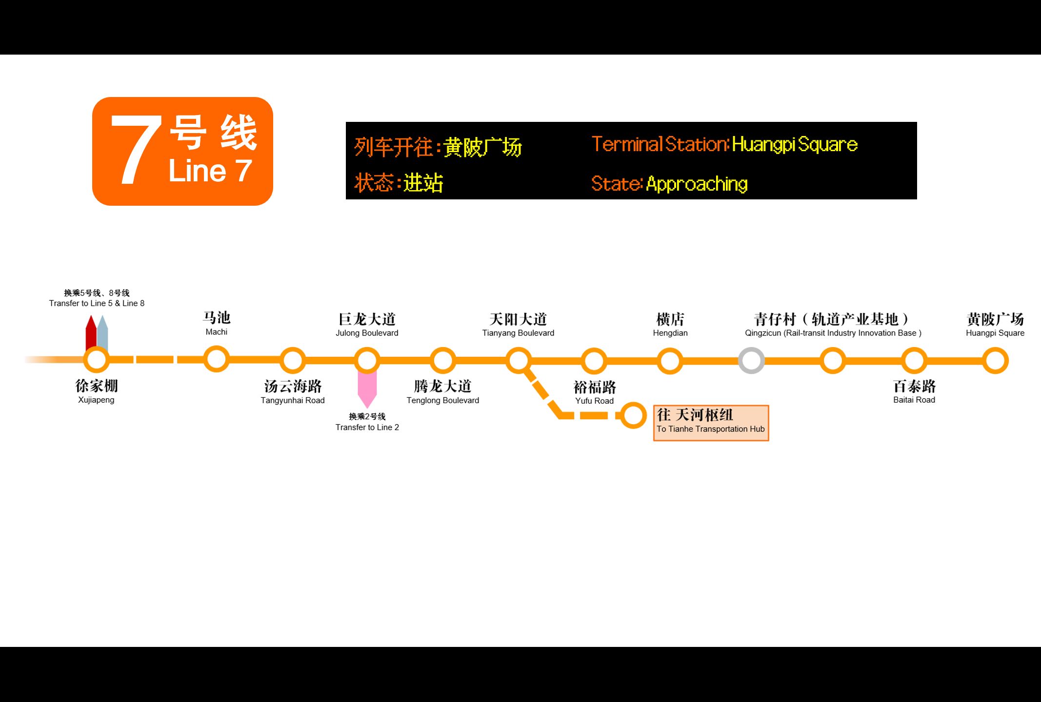 【武汉地铁】7号线 前川段(优化理想版列广)哔哩哔哩bilibili