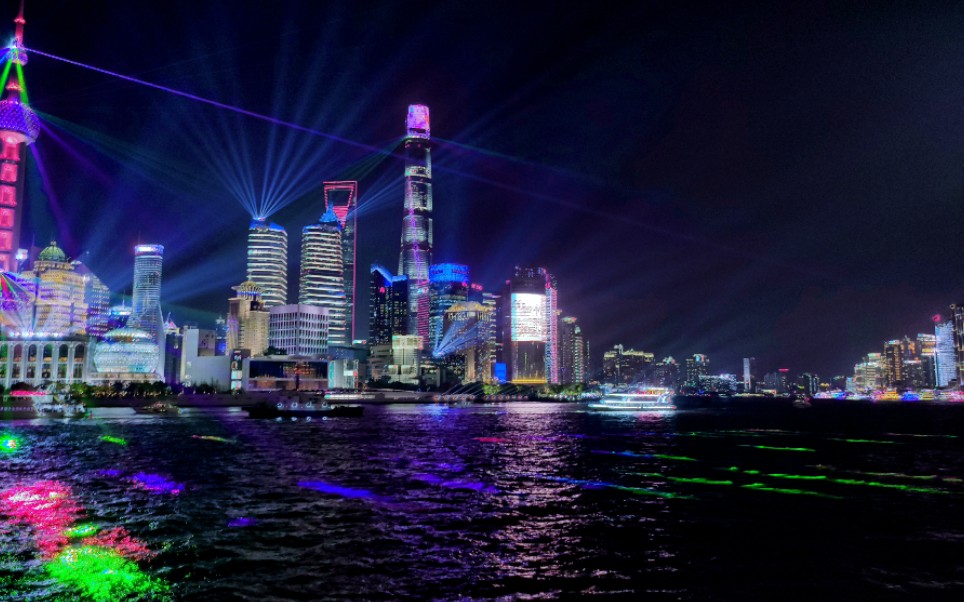 上海外滩夜景2021图片