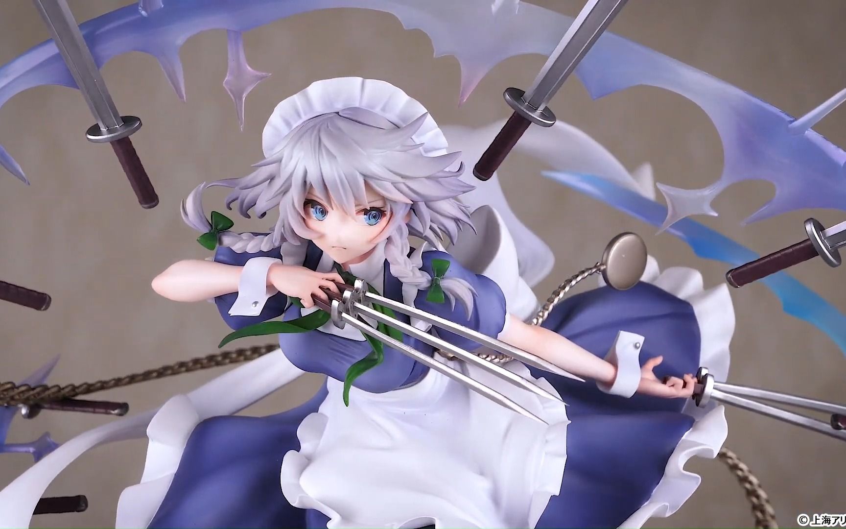 飒爽英姿 十六夜咲夜~【东方project】emontoys 1/7手办上色原型 360