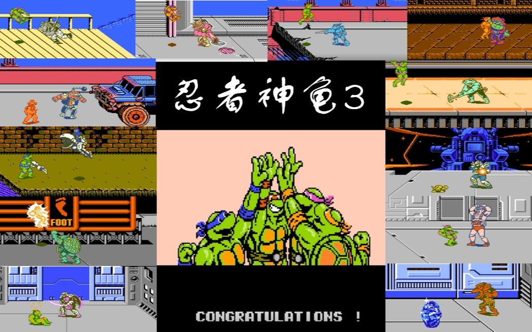 活动作品忍者神龟3fc游戏leoraphmikey和don你最喜欢哪一只