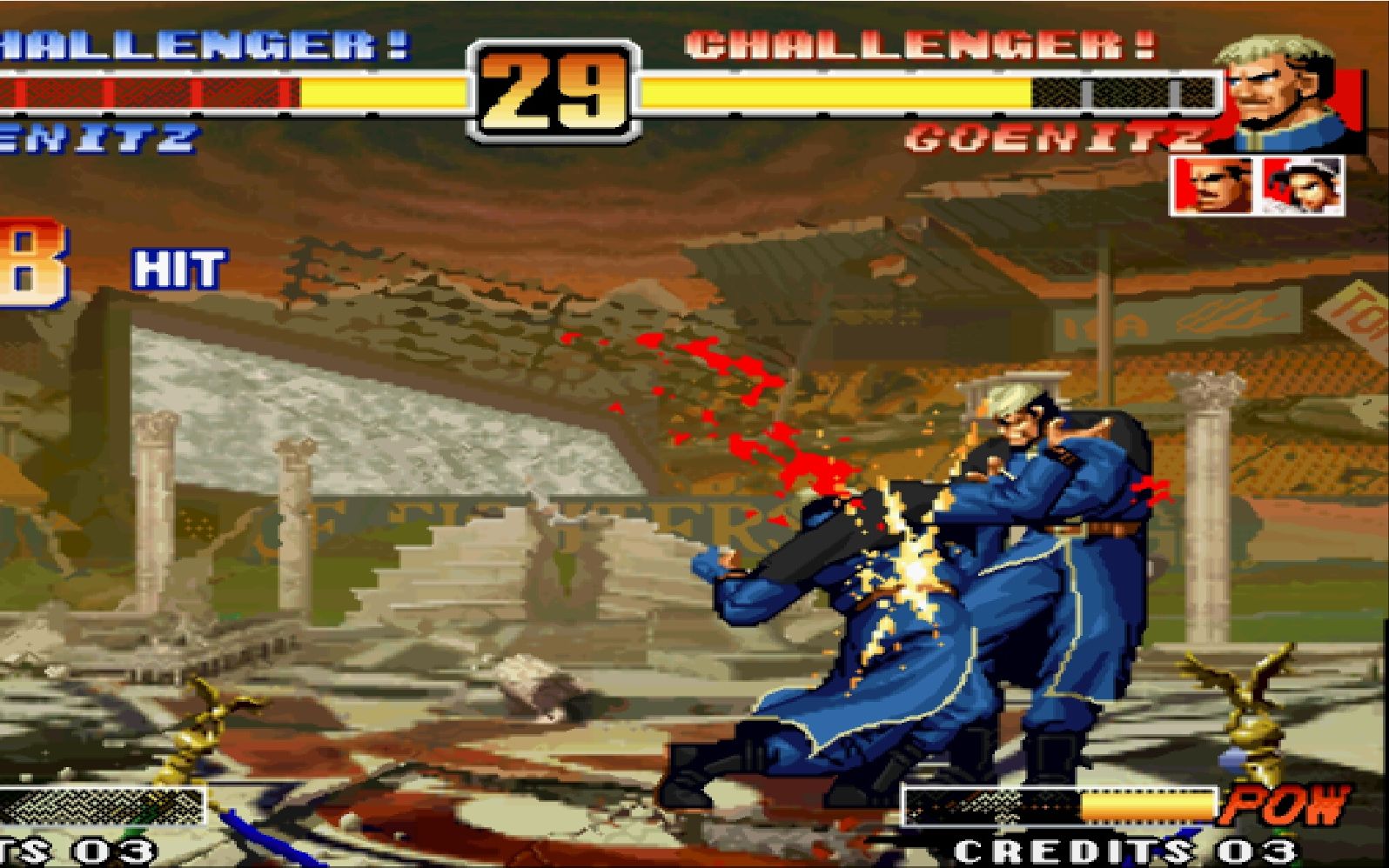 [图]【拳皇】KOF96全人物必杀超杀出招表