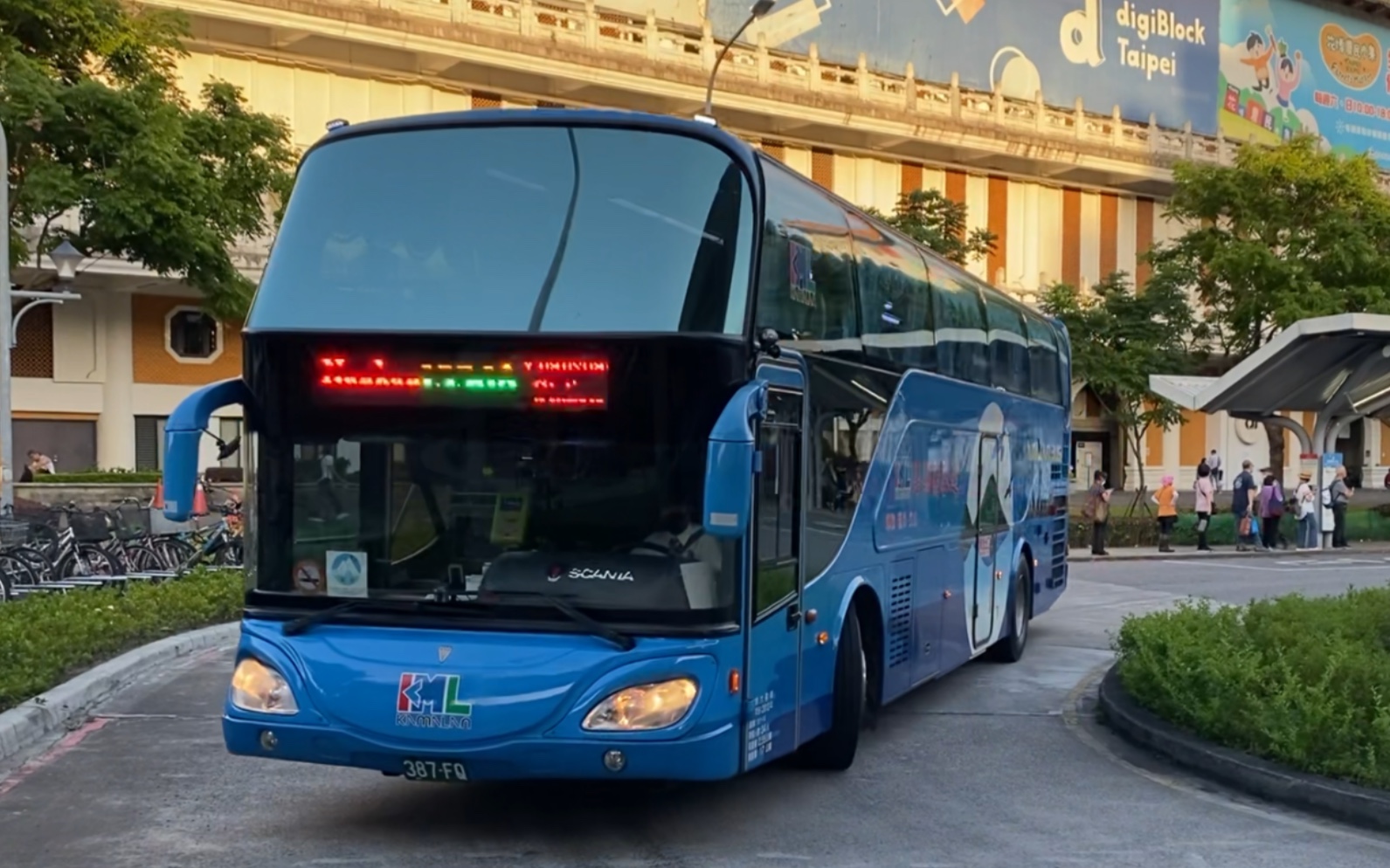 葛瑪蘭客運 scania高巴 1356路 387-fq