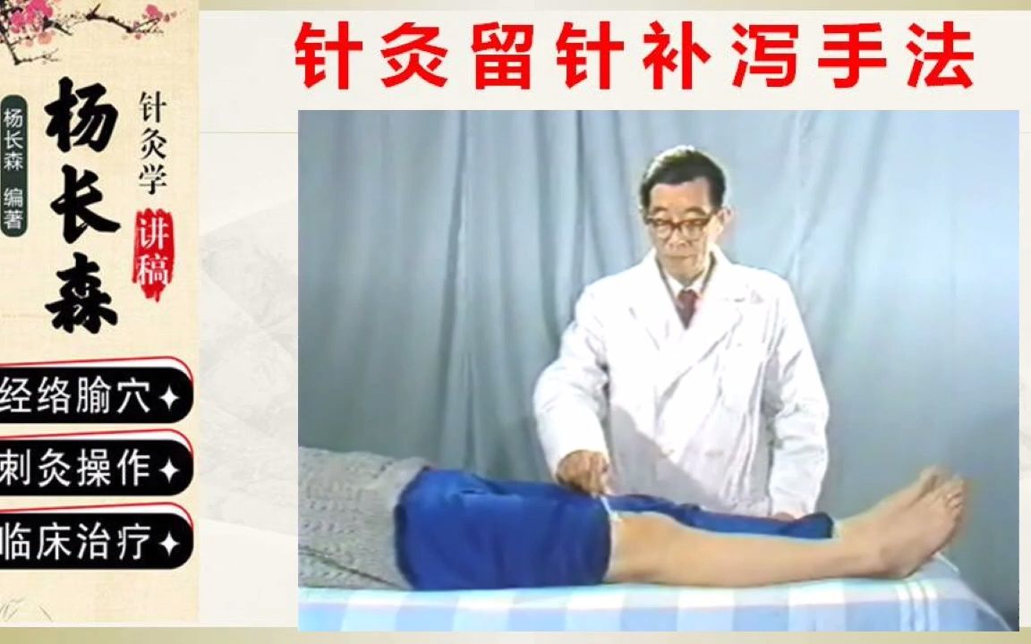 19杨长森针灸手法_4_留针_补泻法