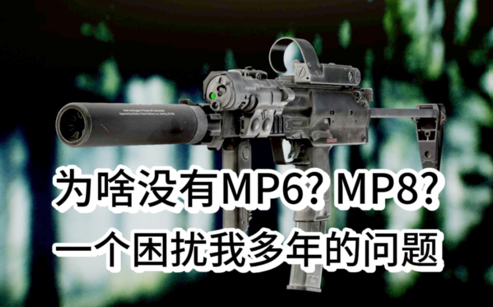 求助 ~~ 有MP5、MP7、MP9 , 那MP6、MP8哪里去了?哔哩哔哩bilibili逃离塔科夫