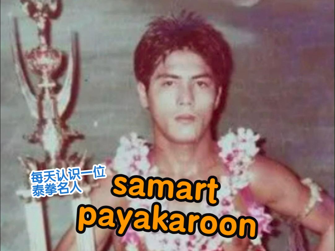 泰拳人物:samart payakaroon哔哩哔哩bilibili