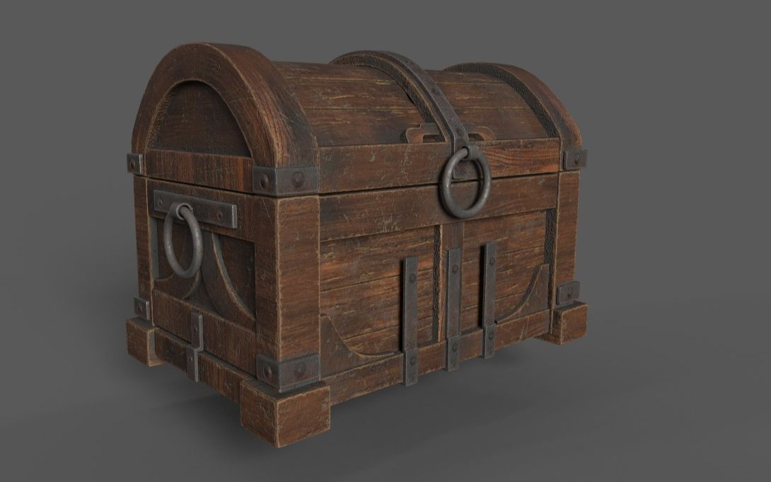 maya zbrush次世代道具案例解析,游戏场景道具制作教程