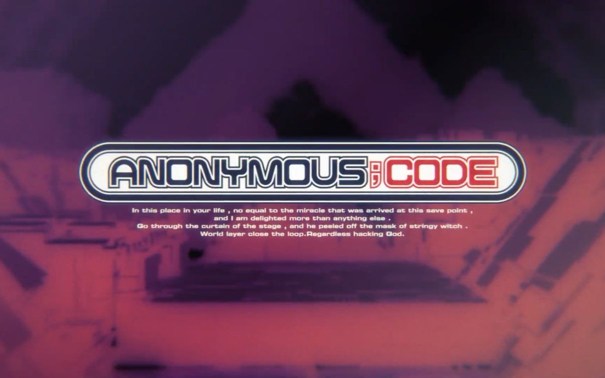 [图]MAGES新作《匿名代码（ANONYMOUS;CODE）》宣传片，明年秋登陆PS4/Switch