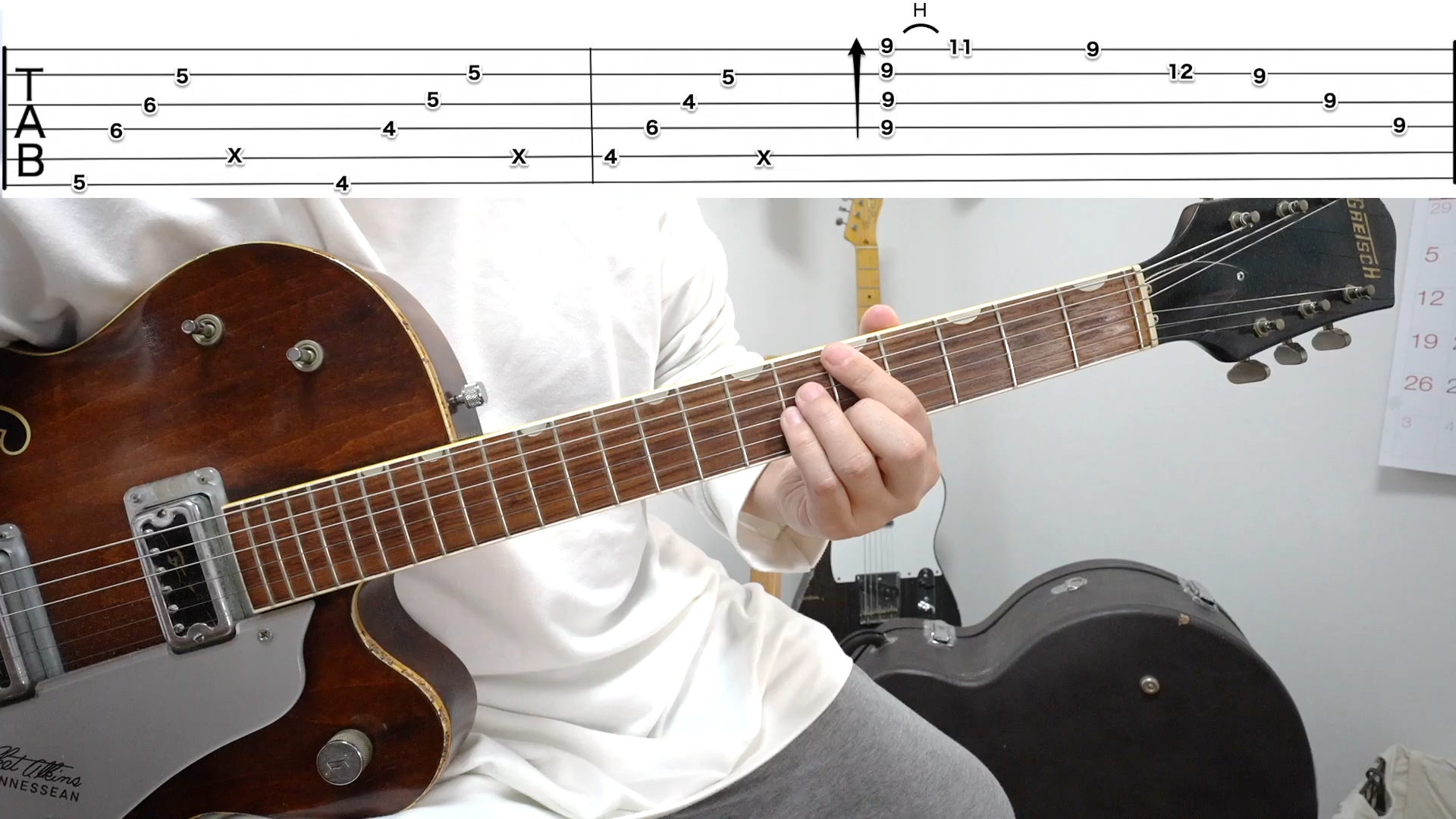 【neo soul电吉他谱】【tab】オシャレなギターr&b neo soul licks