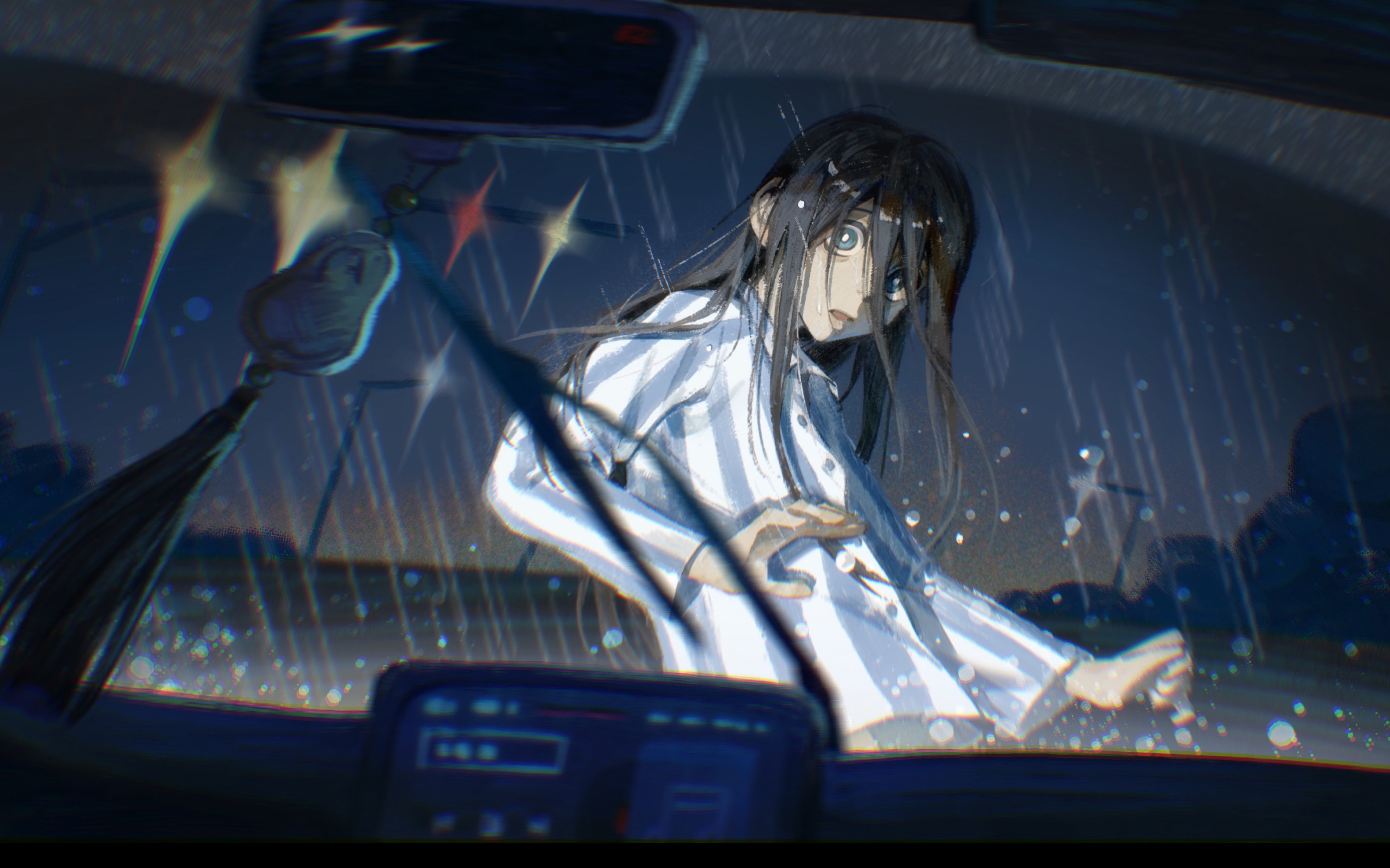 【procreate】雨夜