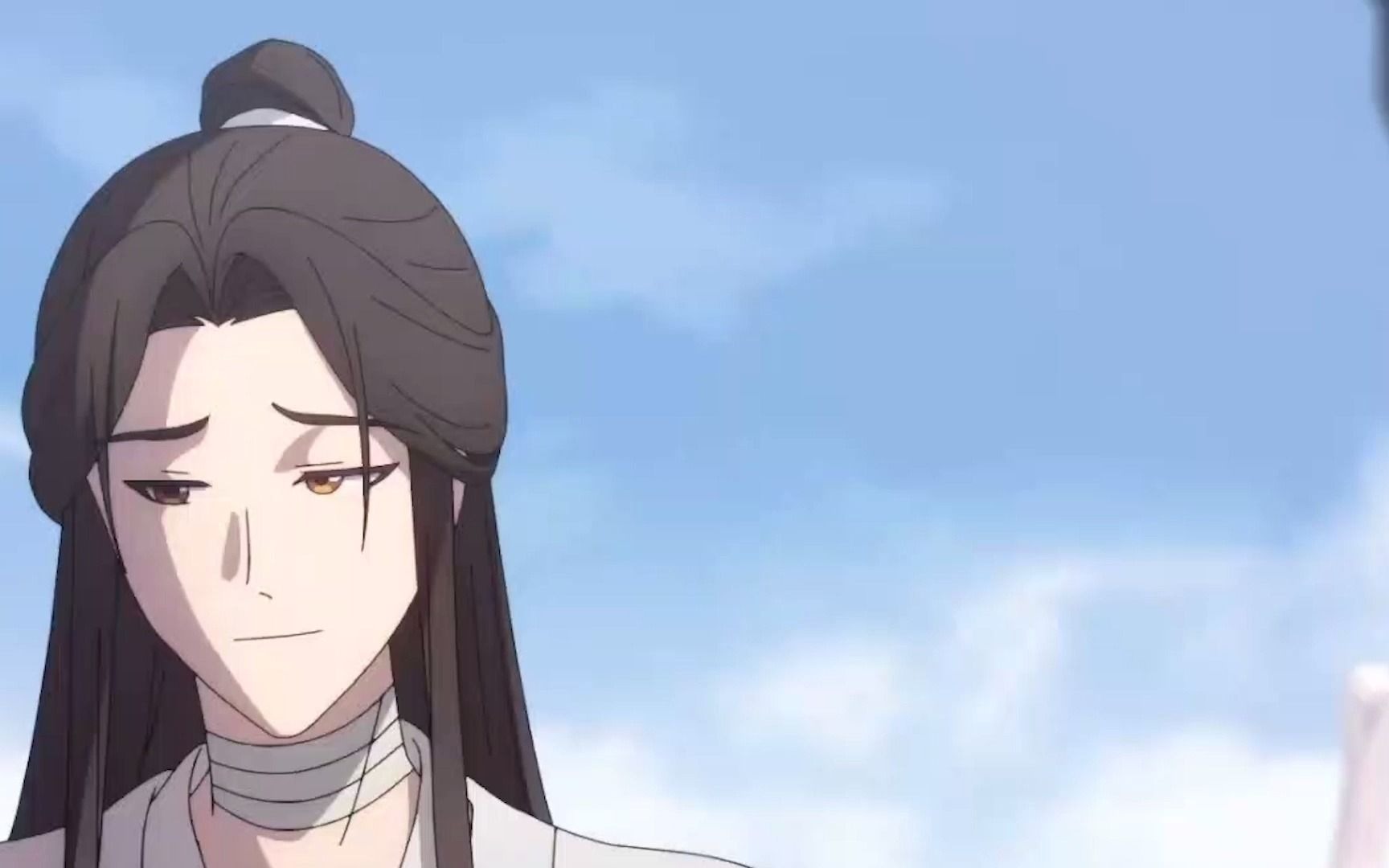 《天官赐福》动画:同样是微笑,谢怜笑容"核善",花城像个反派_哔哩哔哩