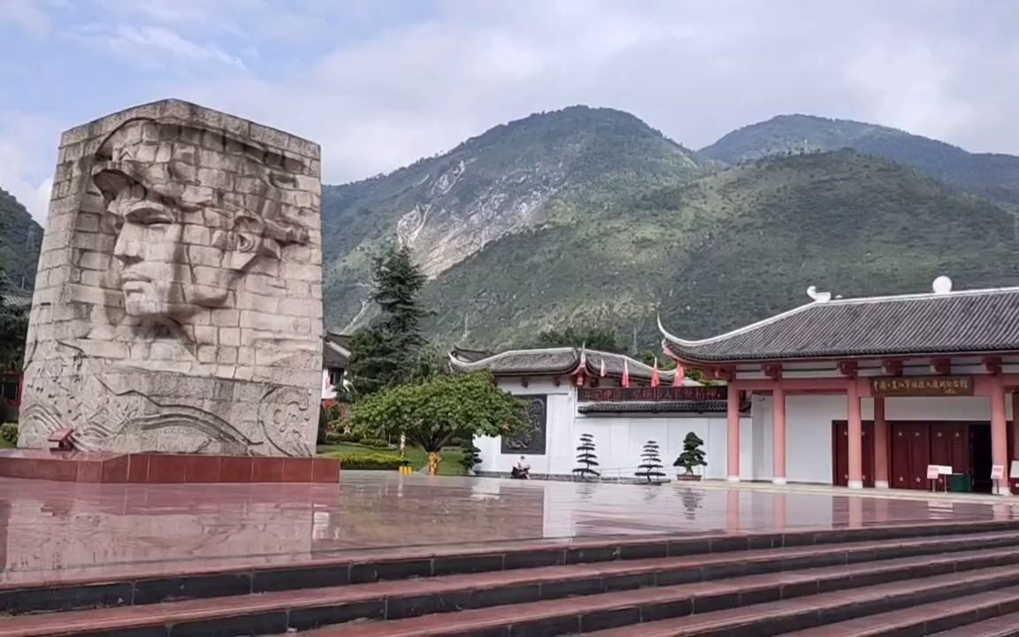 [图]四川石棉县安顺场红军强渡大渡河纪念馆，回忆峥嵘岁月，震撼！