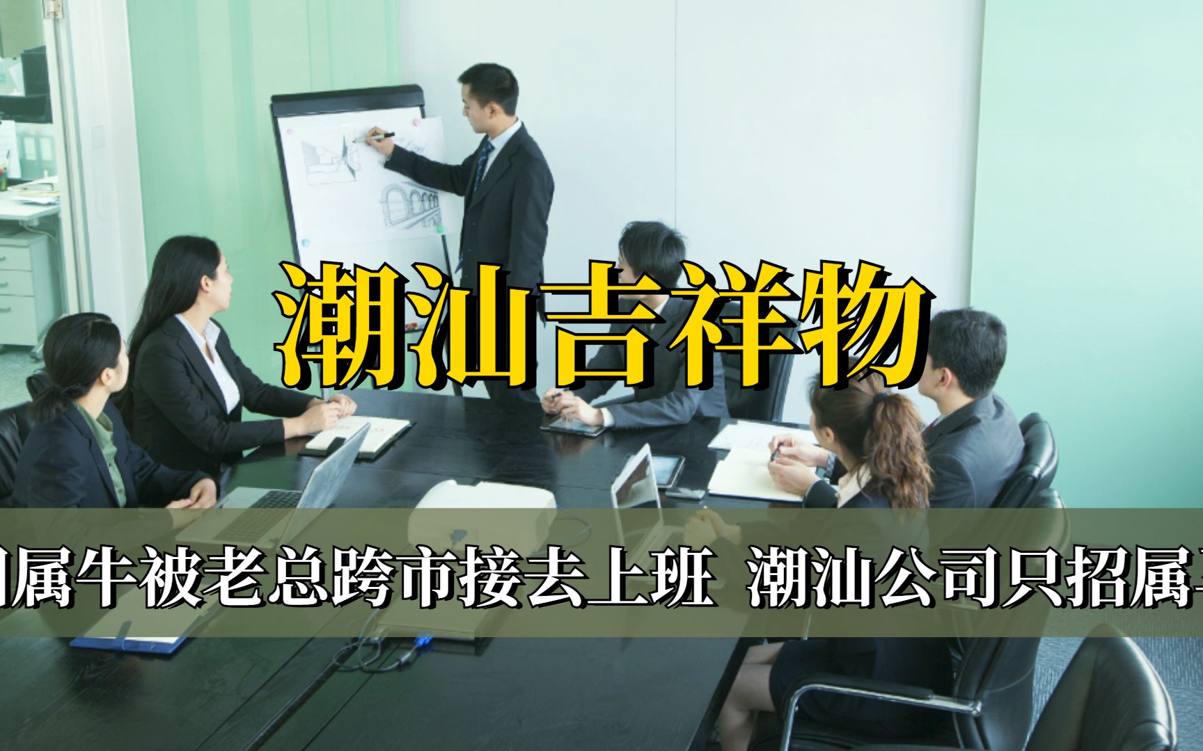 潮汕老板有多注重八字?因属牛被跨市接去上班,公司招人只招属马哔哩哔哩bilibili