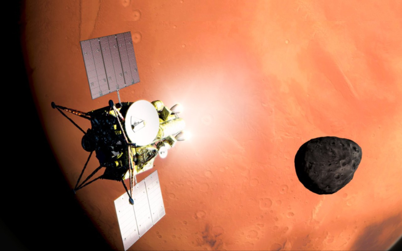 jaxa的火星卫星探测器(martian moons exploration,mmx)由2024年推迟