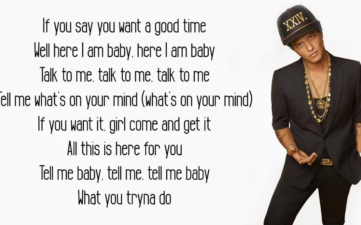 [图]Thats What I Like Bruno Mars (Lyrics-歌词版