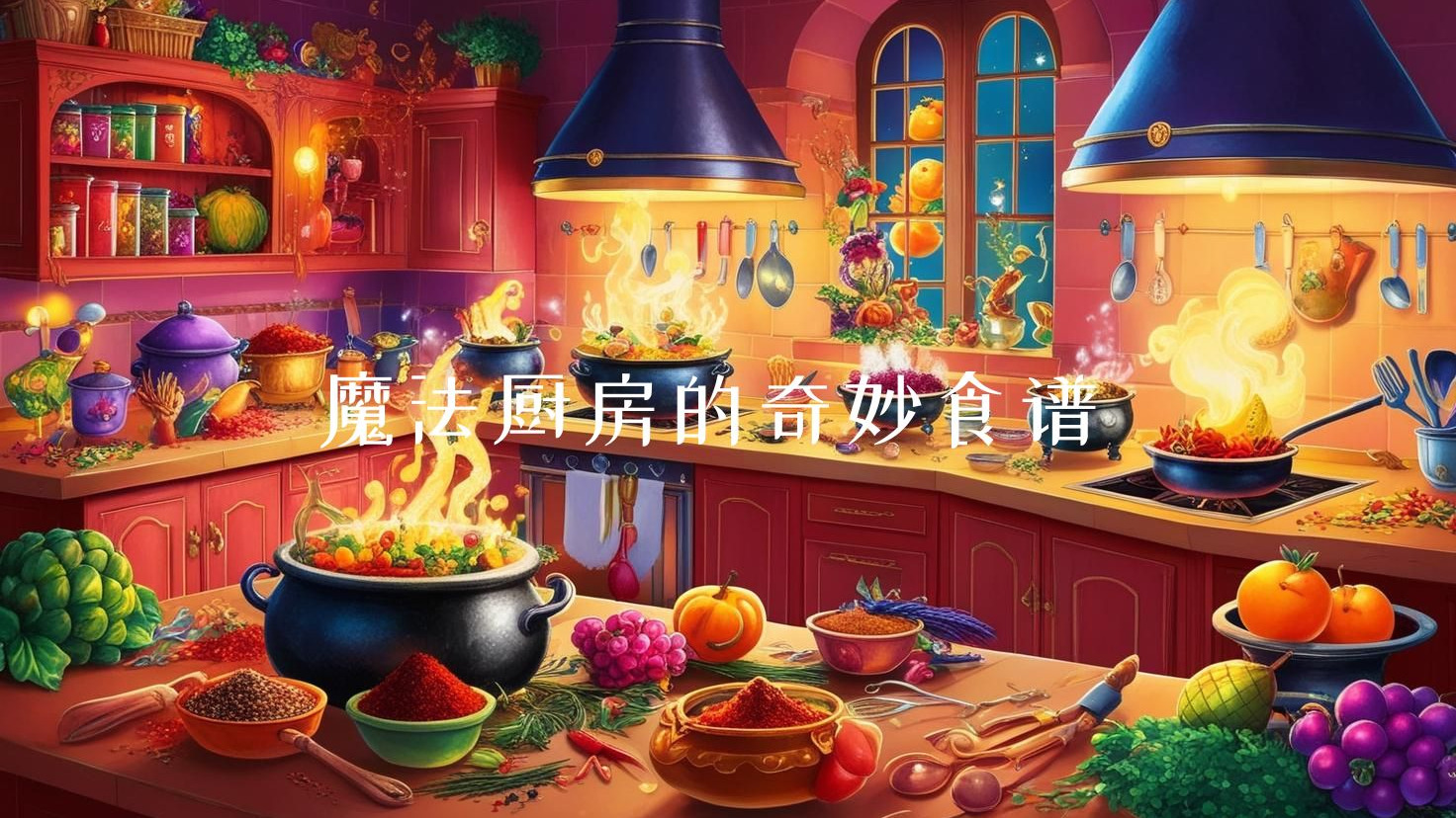 ✨🌙 《魔法厨房的奇妙食谱》🍽️✨