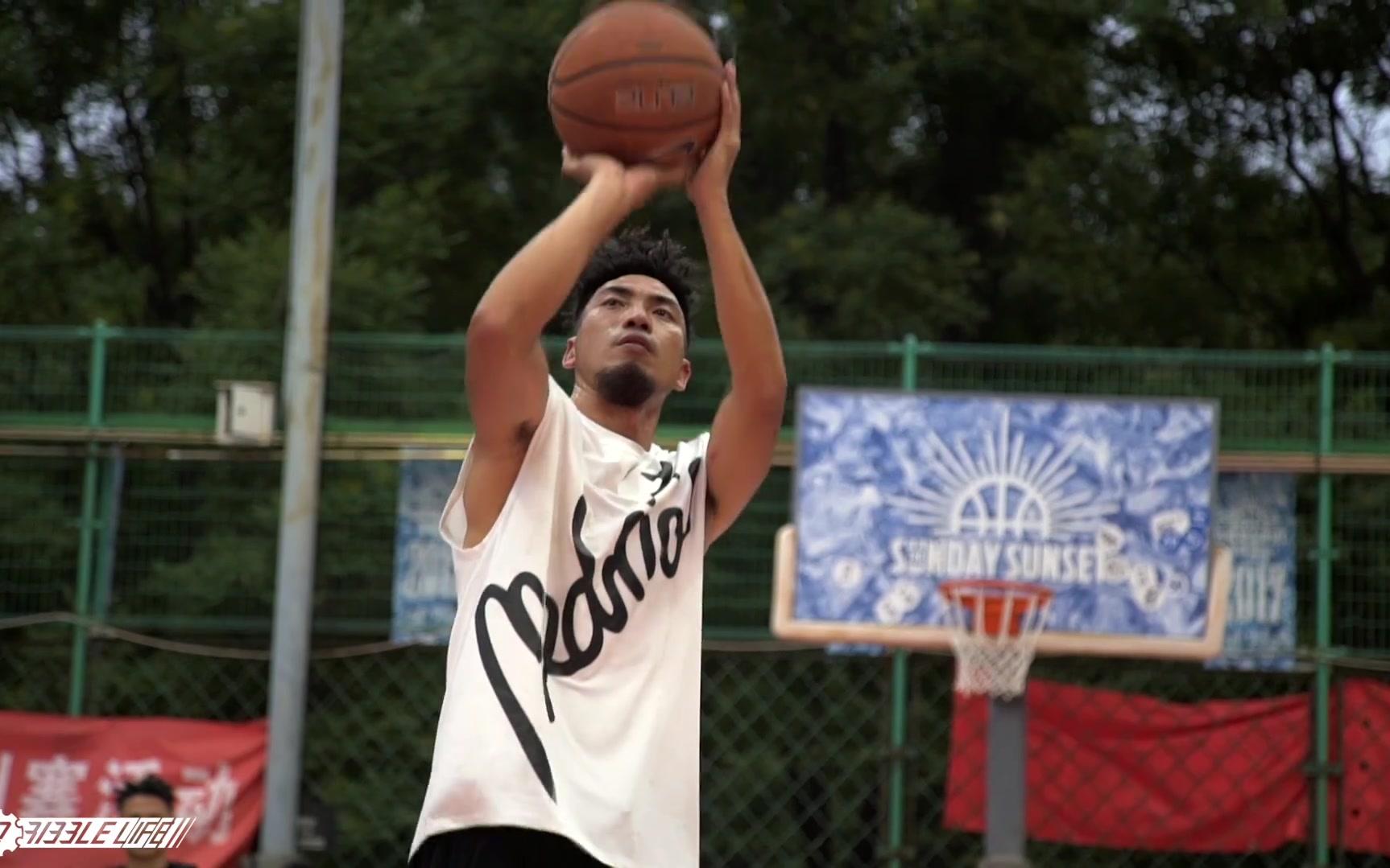 日落东单week10176扣篮王跨人轰炸篮筐mop吴悠致敬抗癌勇士