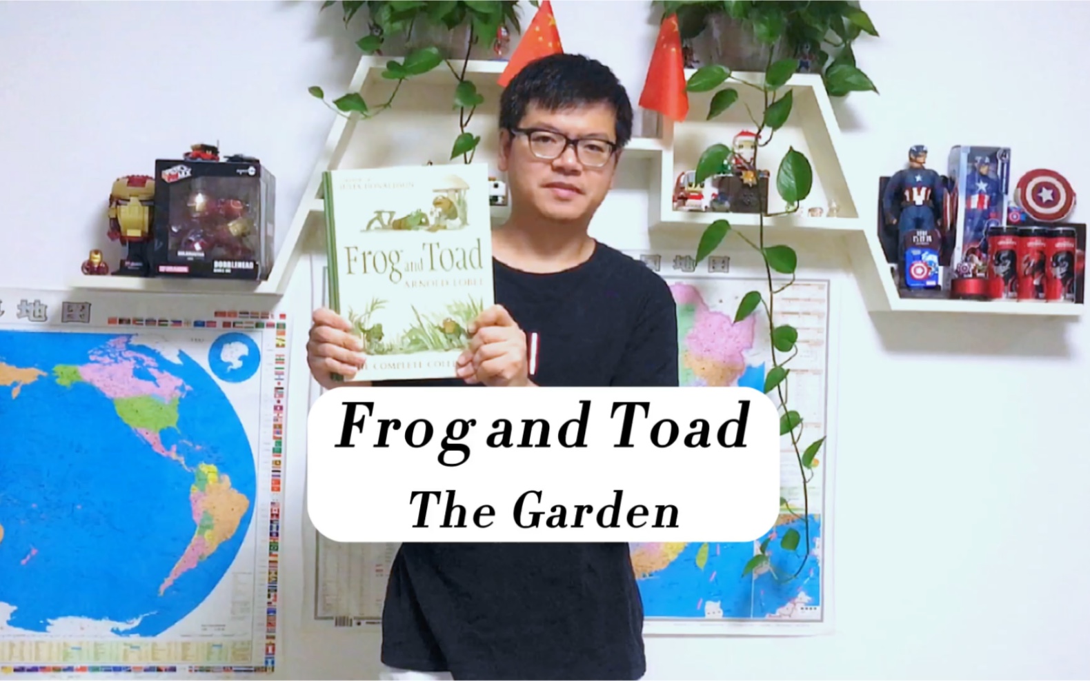 [图]儿童英语原文绘本《Frog and Toad：The Garden》