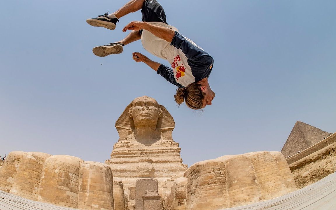 开罗金字塔跑酷-多米尼克 freerunning cairos most amazing places