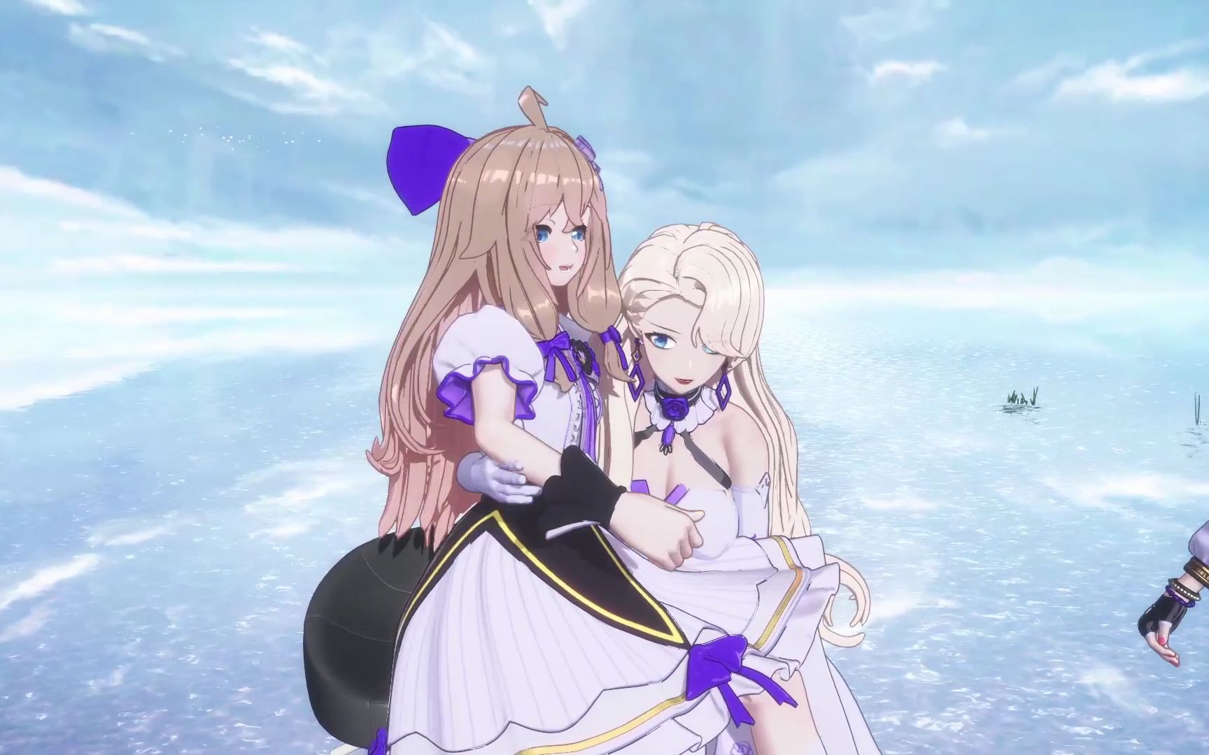 【3.26团播/外拍回】被公主抱的小嘉然和贴心小乃琳