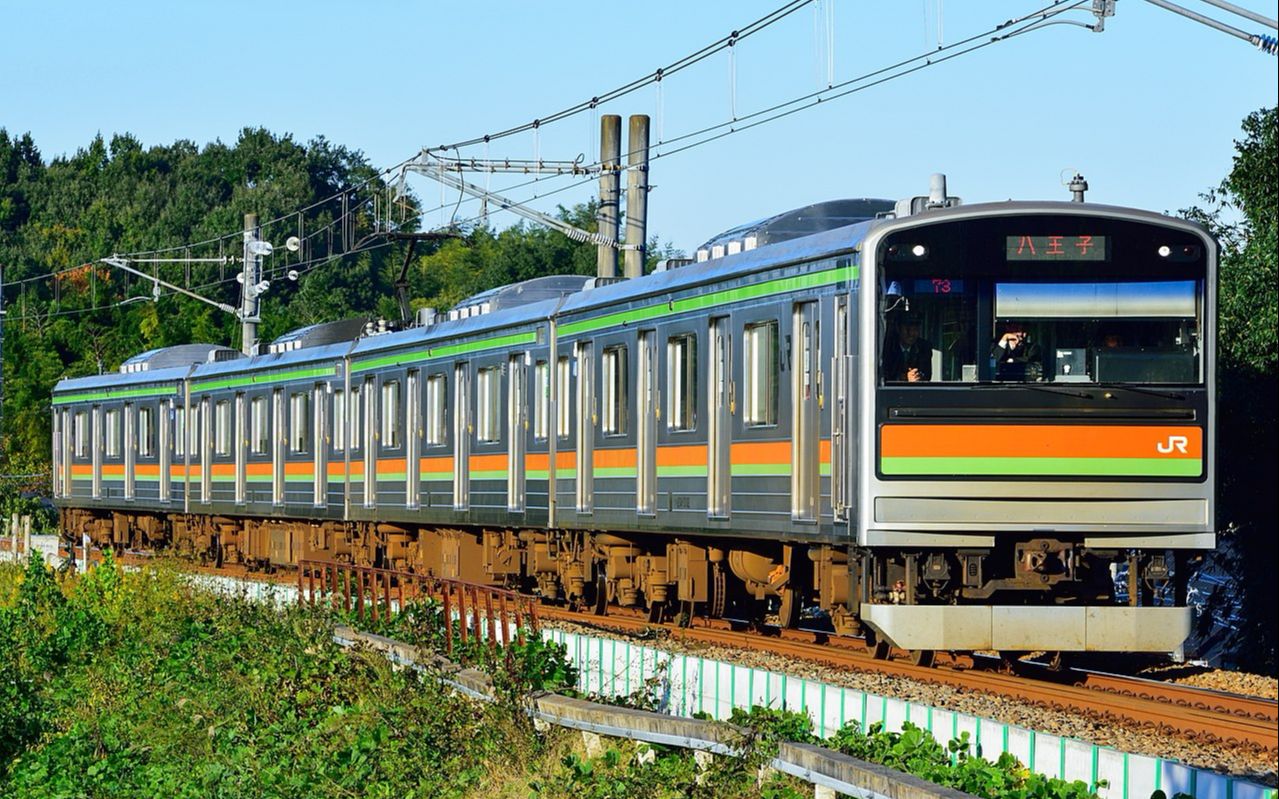 jr八高线-川越线直通 八王子--高麗川--川越