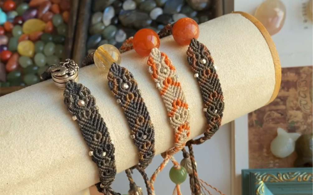 是否喜欢这款绳编手绳啊!