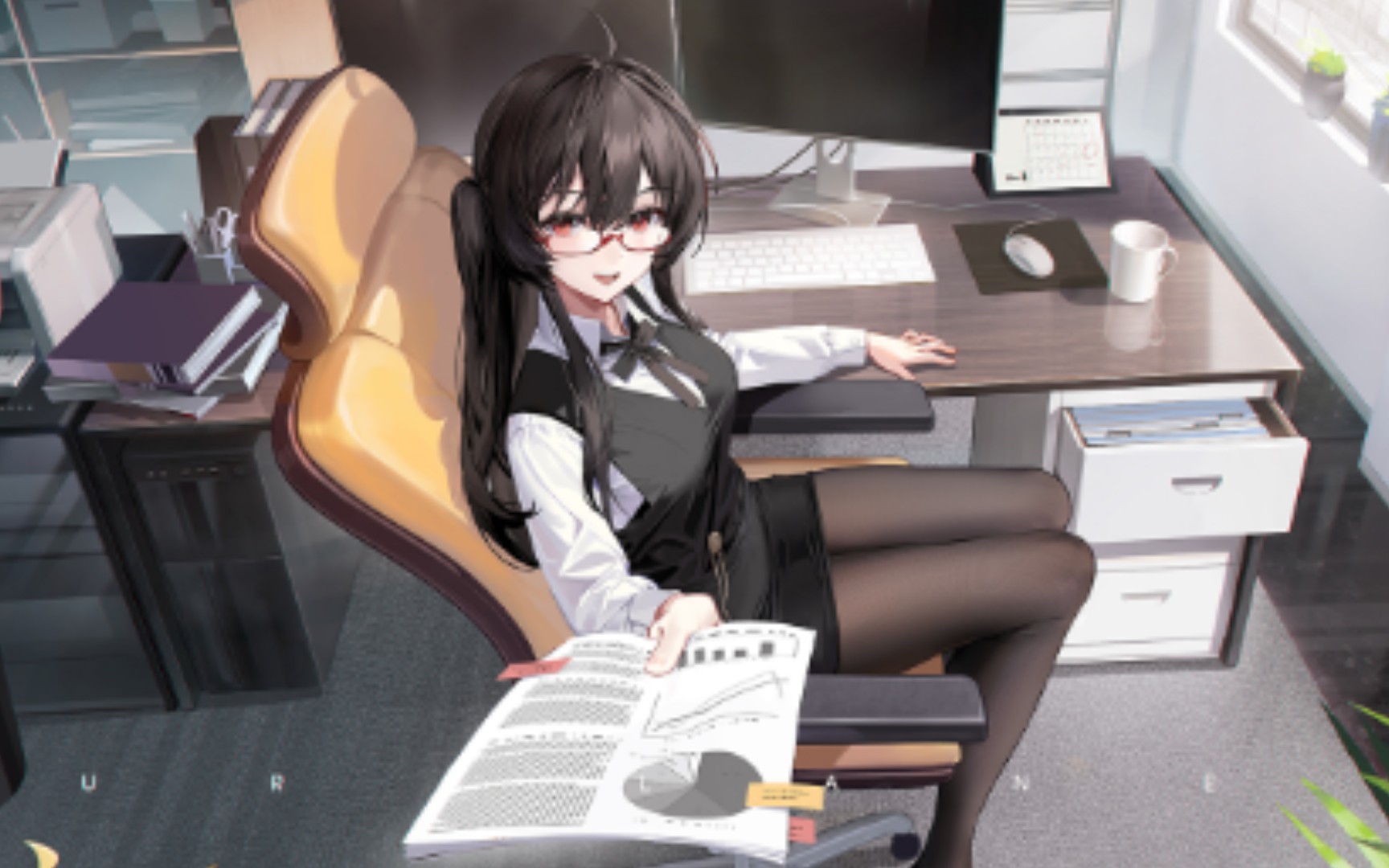 木木社长!伦敦动态换装——高效工作时间