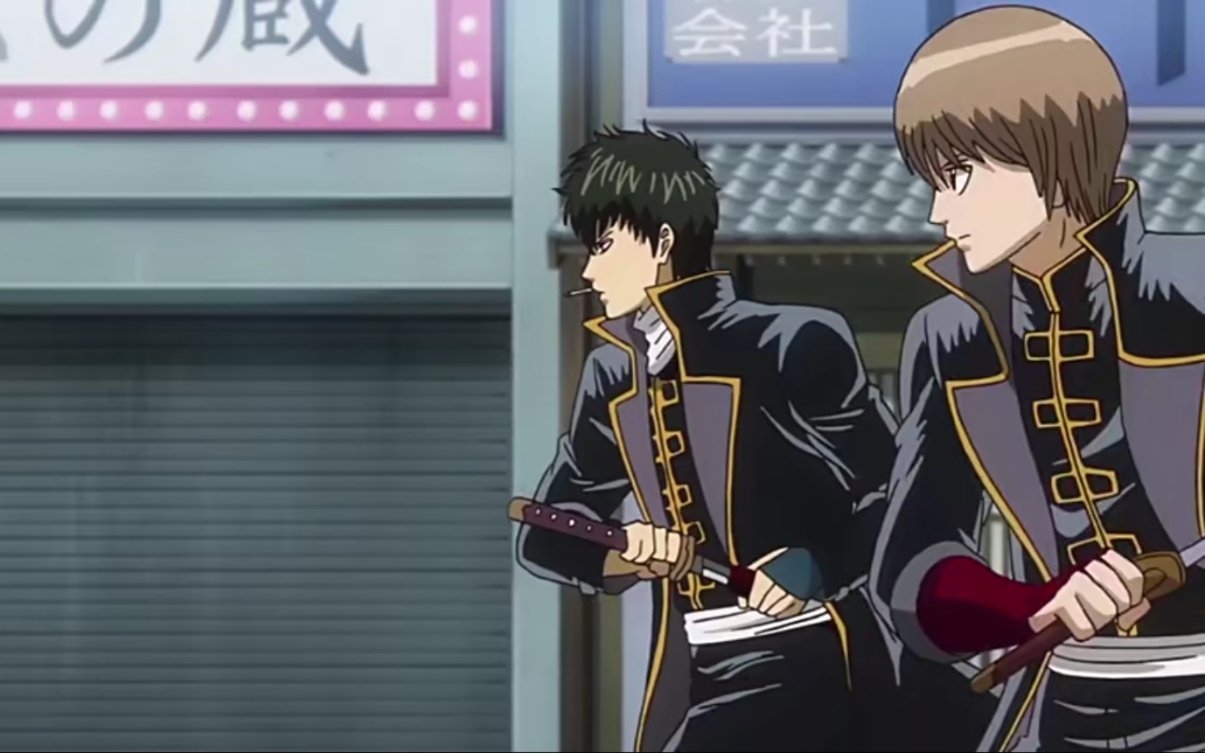 银魂| 归来的真选组获得了神秘的新力量_哔哩哔哩_bilibili