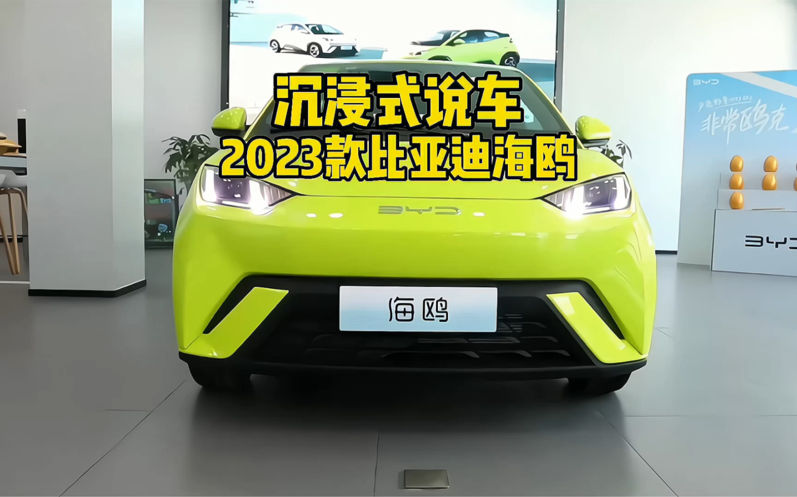 2023款比亞迪海鷗分期落地及車型介紹