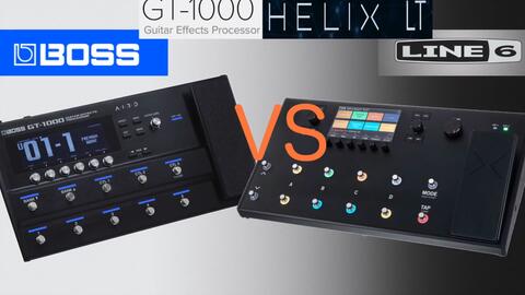 搬运】BOSS GT 1000 vs LINE 6 HELIX-评测对比，你买哪个？-哔哩哔哩