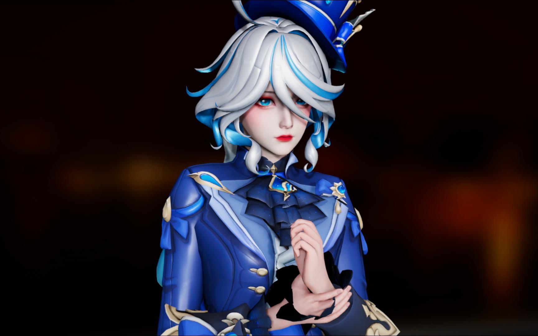 原神 芙宁娜 hs2甜心选择2 ai少女 免费精品人物卡mod