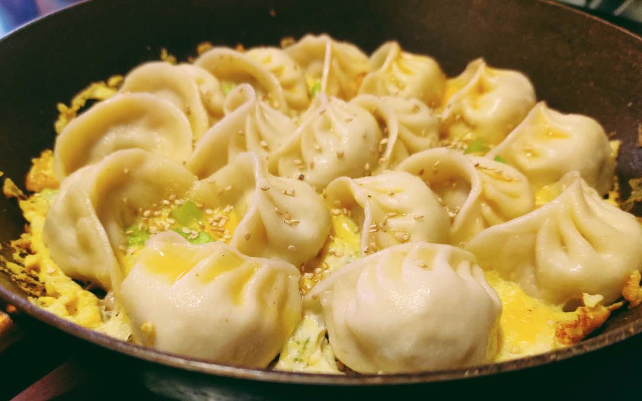 【鸡蛋煎饺】你是不是也和我一样爱吃煎饺?【贼懒食谱】#10