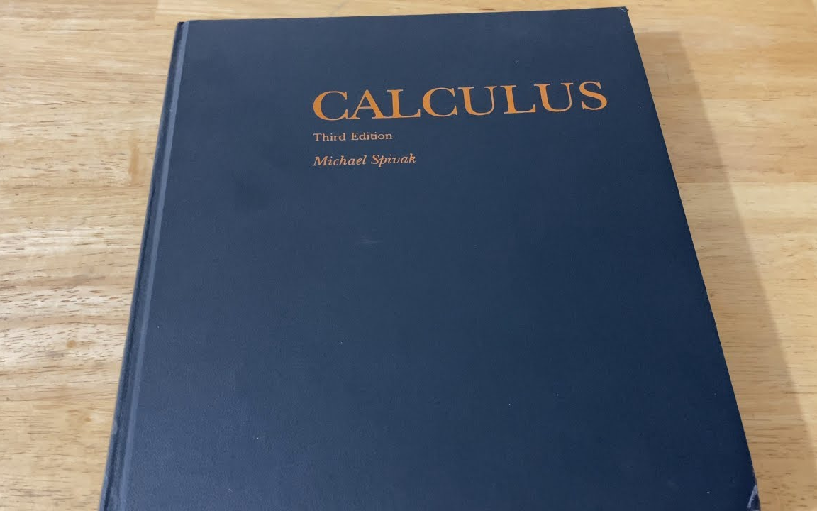 [图]微积分教材&习题答案册 |Michael Spivak's Calculus Book & Answer Book