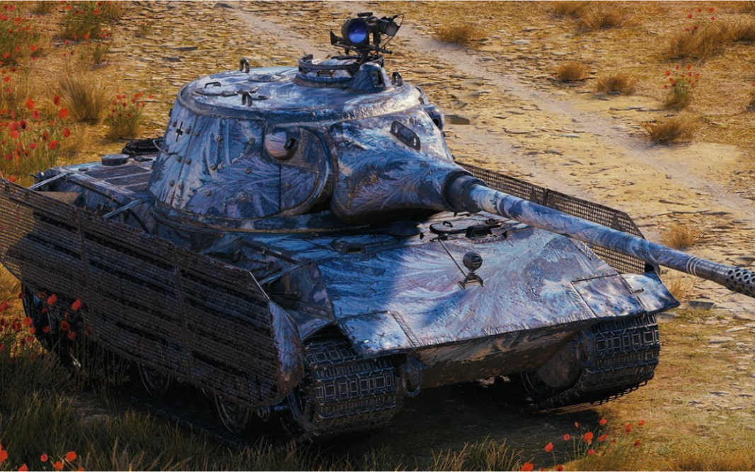 坦克世界外服e75ts6杀8000输出