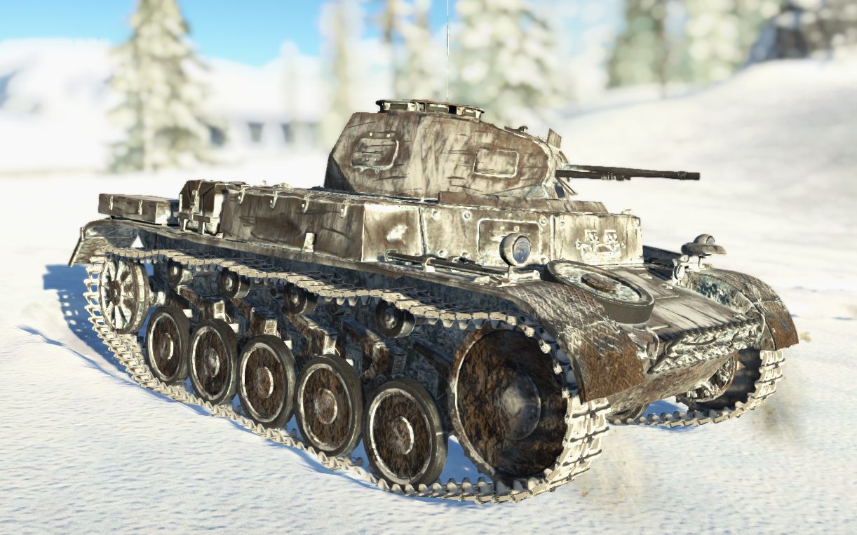 萌新的神器 大佬的涂油利器【战争雷霆】2号c型轻型坦克击杀集锦_哔哩